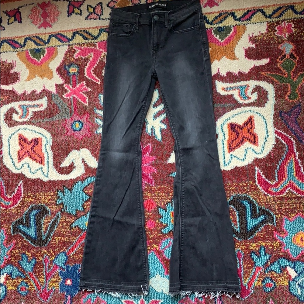 Express wide leg jeans